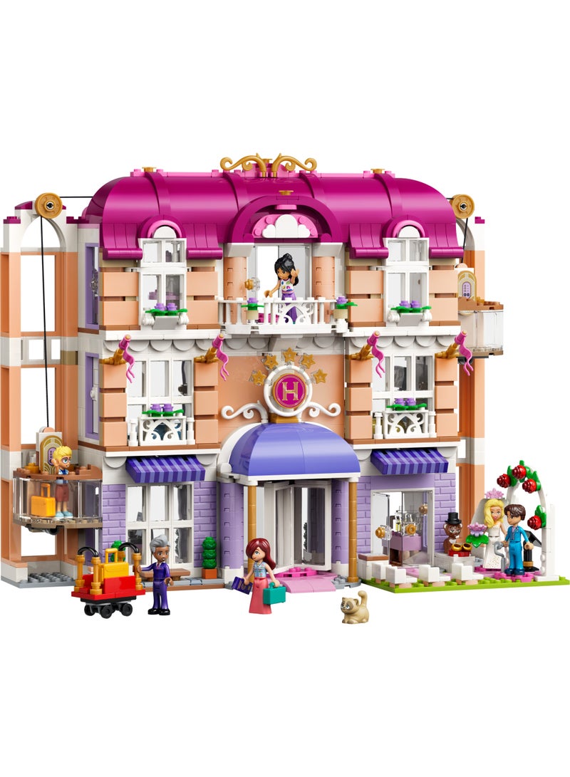 LEGO Friends Heartlake City Grand Hotel Building Toy 42704 (Age 9+, 1406 Pieces) - Image 2