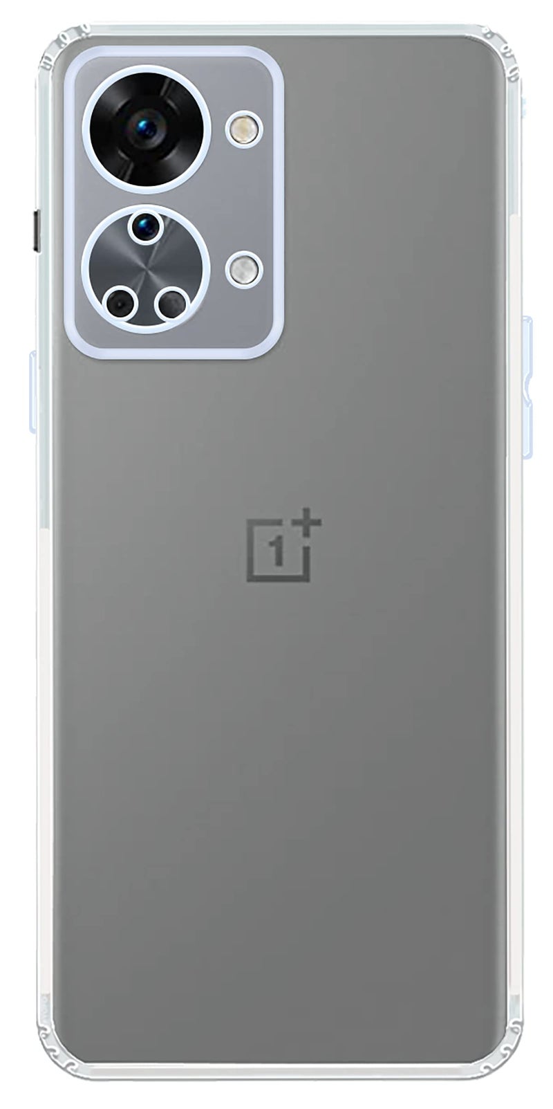 YOFO Back Cover for OnePlus Nord 2T (5G) (Flexible|Silicone|Transparent|Anti Dust Plug|Camera Protection) - Image 5