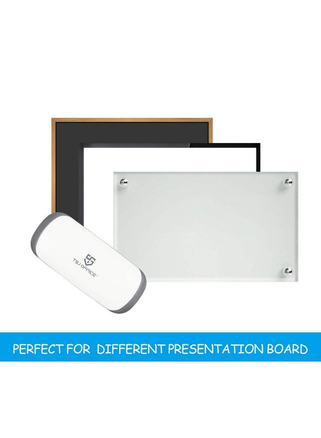 TSJ OFFICE Magnetic Dry Erase Board Eraser - Whiteboard Eraser With Strong Magnet Enough For Glass Whiteboard, Fridge Calendar, Felt Bottom Surface - Image 5