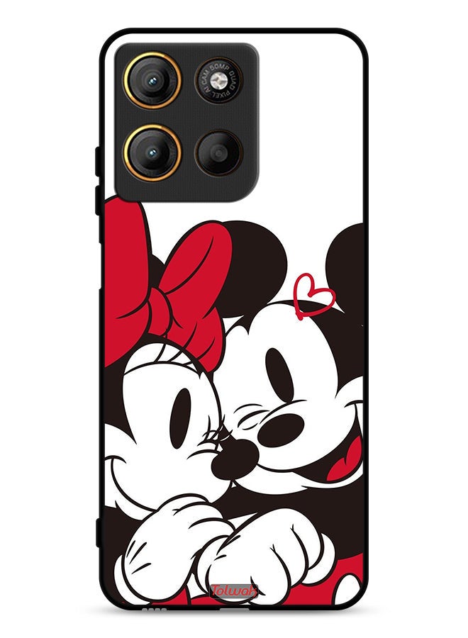 Tolwak Motorola Moto G15 Protective Case Cover Mickey Mouse
