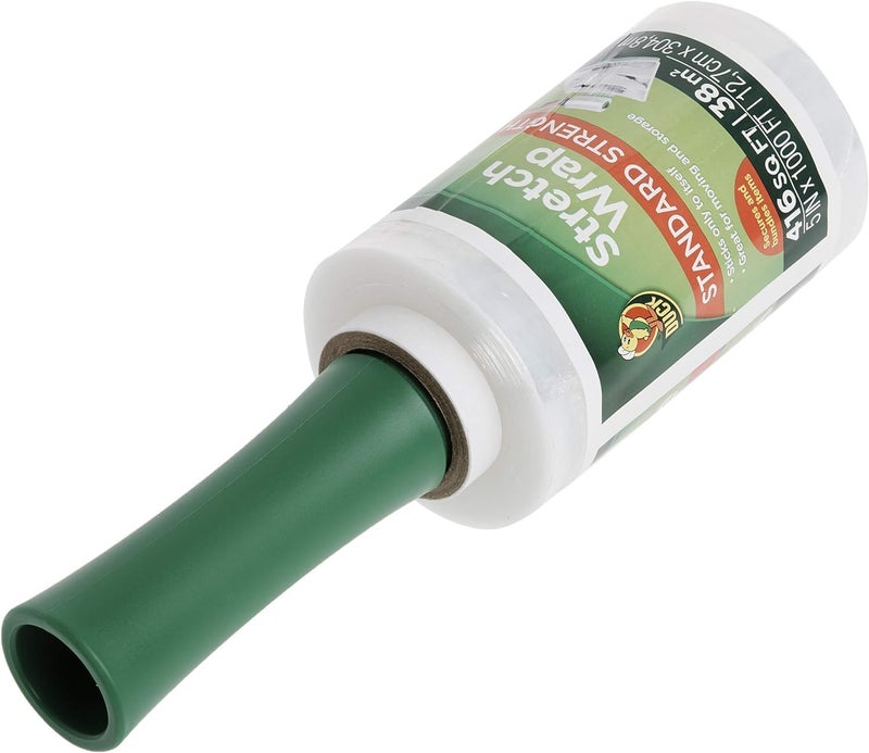 Duck لفة غلاف مطاطي من العلامة التجارية، شفاف، 5 بوصات × 1000 قدم، 285849، مجموعة من 4 - Image 2