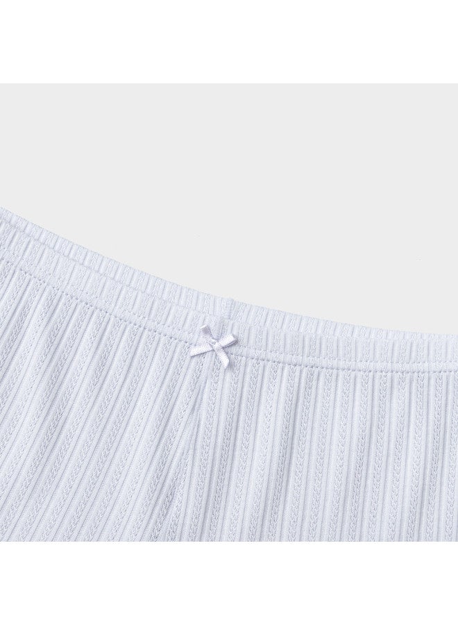 balabala Girls' Safety Shorts Anti-peep Underwear, 2-pack Cotton Boxer Briefs For Kids - Image 4