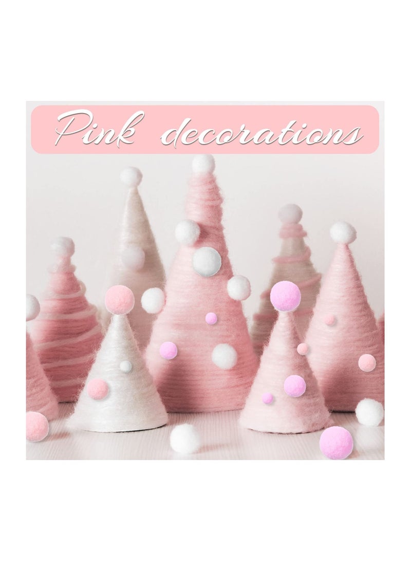 SYOSI 1200 Pcs Craft Pom Poms Multicolor Small Pompom Assorted Colors Mini Puff Ball Art Supplies for Kids DIY Arts and Craft Making Decoration - Image 3