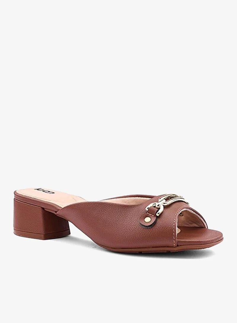 أيقون Women's Sophisticated Heeled Slipper