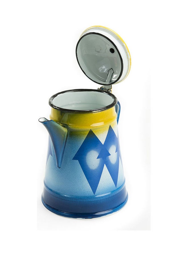 AL RIMAYA Ghadar Milk Dallah BLUE COLOR  1.6 L - Image 3