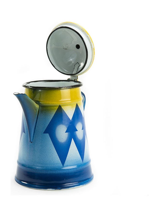 AL RIMAYA Ghadar Milk Dallah BLUE COLOR  1.6 L - Image 2