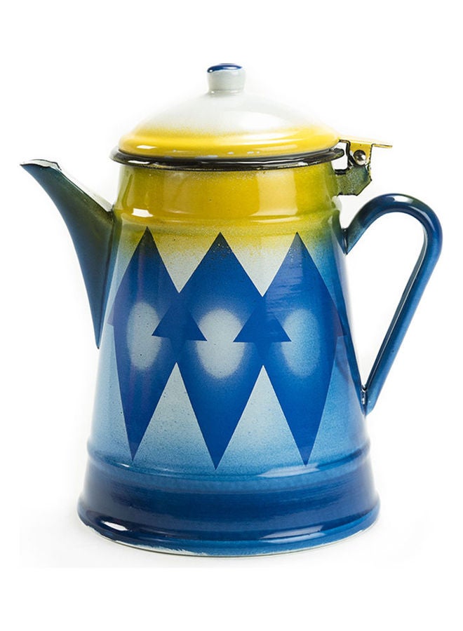 AL RIMAYA Ghadar Milk Dallah BLUE COLOR  1.6 L - Image 1