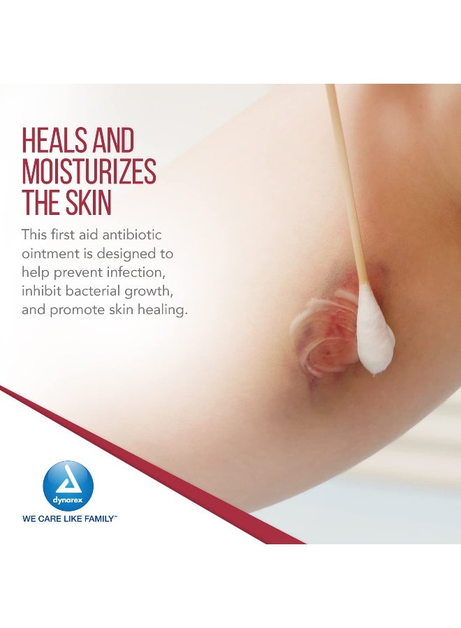 Dynarex Triple Antibiotic Ointment Used for Minor Wounds such as Cuts Scrapes and Burns SingleUse First Aid Ointment 09g Foil Packets 1 Box of 144 Triple Antibiotic Packets - Image 3