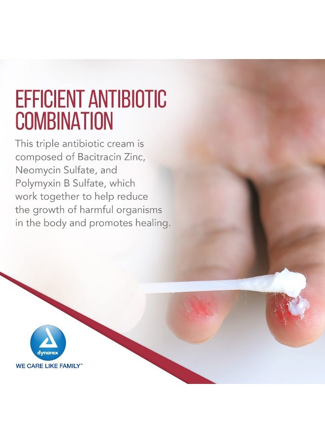 Dynarex Triple Antibiotic Ointment Used for Minor Wounds such as Cuts Scrapes and Burns SingleUse First Aid Ointment 09g Foil Packets 1 Box of 144 Triple Antibiotic Packets - Image 4