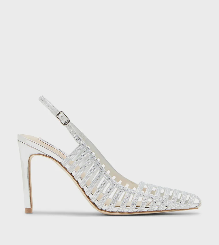 ستيف مادن Carleigh Women's Silver Heels
