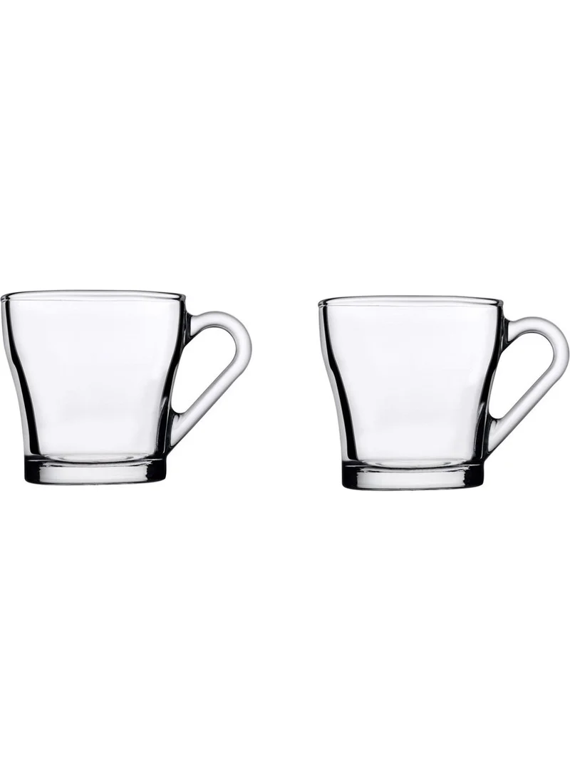 Paşabahçe 55793 Aria Mug Glass 2 Li 205 cc