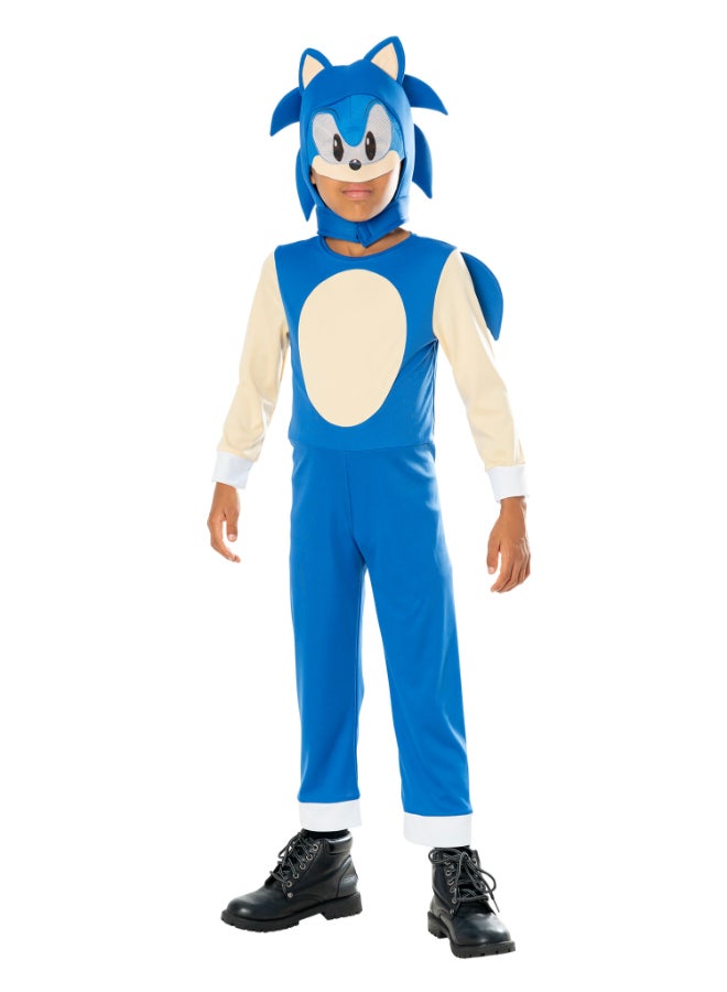 Rubies Sonic the Hedgehog Child's Costume - Size Small (3-4 Years) - Image 1