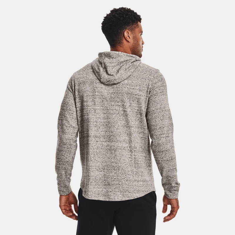 Under Armour White Men's Rival Terry Hoodie for Men | Best Price UAE