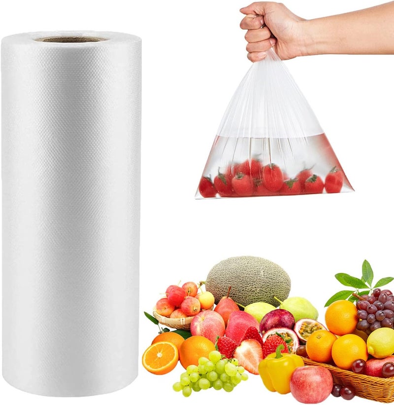 CLASSY 16" x 20" 350 Bags/roll Plastic Food Storage Bags, Plastic Produce bags for Vegetable Fruits, Bread(1 Roll) - Image 1