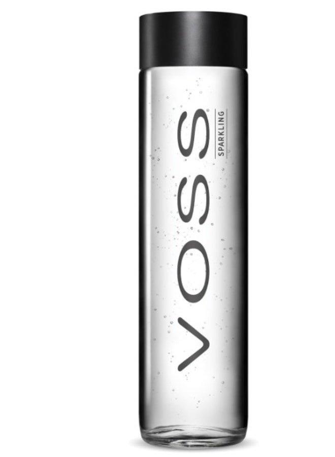 Voss Sparkling, Glass Bottle, 800 ml (Pack Of 12) - Image 2