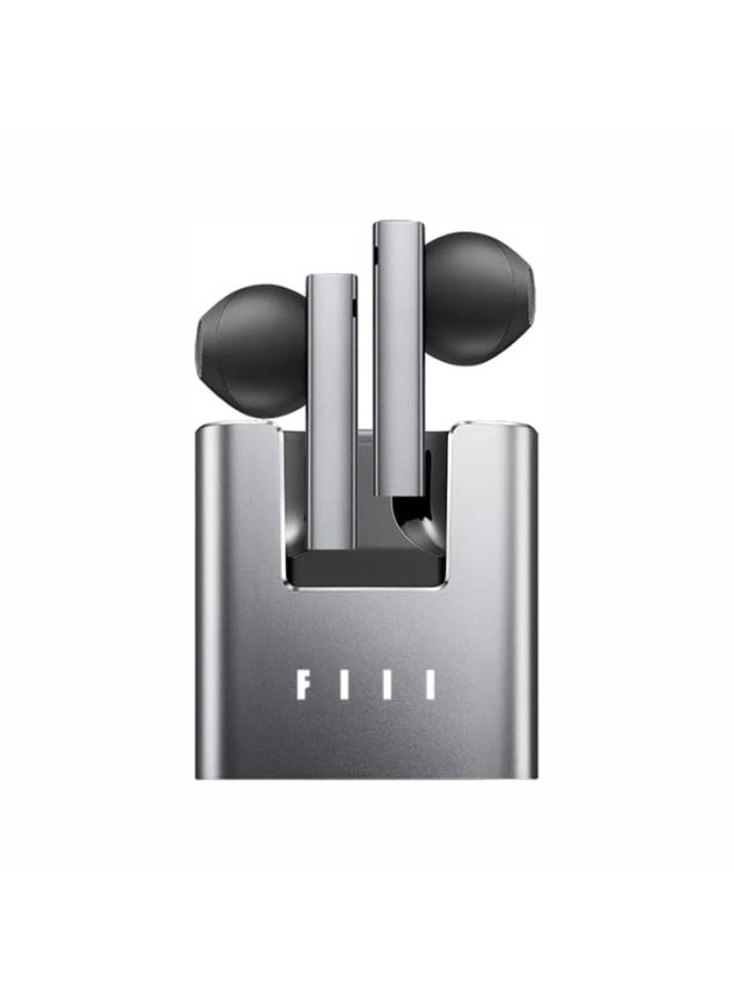 فيل CC Nano سماعات أذن لاسلكية بالكامل Bluetooth 5.2، علبة شحن معدنية، عزل ضوضاء ENC، 32 ساعة تشغيل، شحن سريع Type-C، 15 وضع EQ، اتصال مزدوج - Image 1