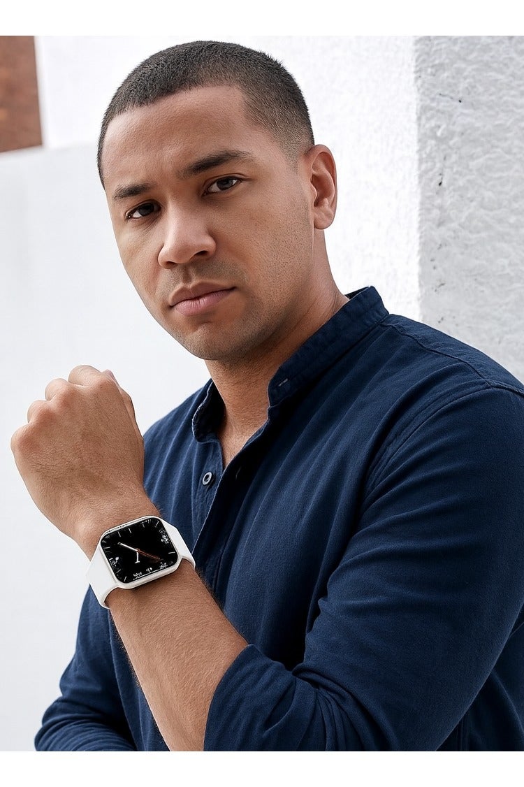 SARAOONT 6-Pack Silicone Sport Bands Compatible with Apple Watch 38mm 40mm 41mm for Series 11/10/9/8/7/6/5/4/3/2/1/SE - Waterproof & Soft Replacement Straps - Image 4