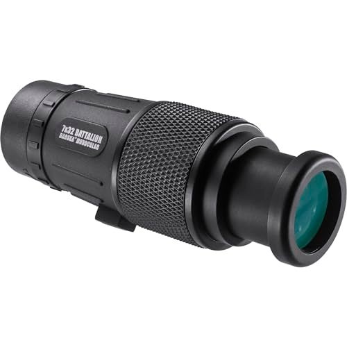 Barska 7X32 Battalion Monocular, Black - Image 5