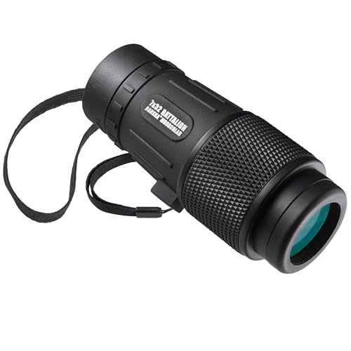 Barska 7X32 Battalion Monocular, Black - Image 1