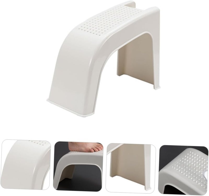 Healeved Practical Pedicure Foot Stool Comfortable Shower Foot Rest for Home Use - Image 2