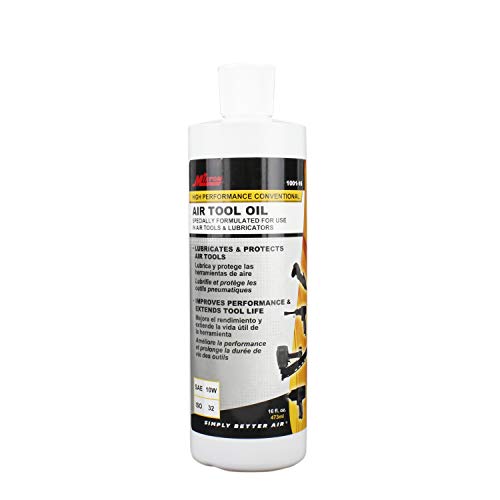 Milton 1001-16 High Performance Conventional Air Tool Oil & Tool Lubricant ISO-32-16 oz - Image 1