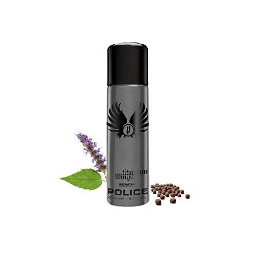 Police Wings Titanium Deodorant Spray 200ml (Pack of 2) - Image 2