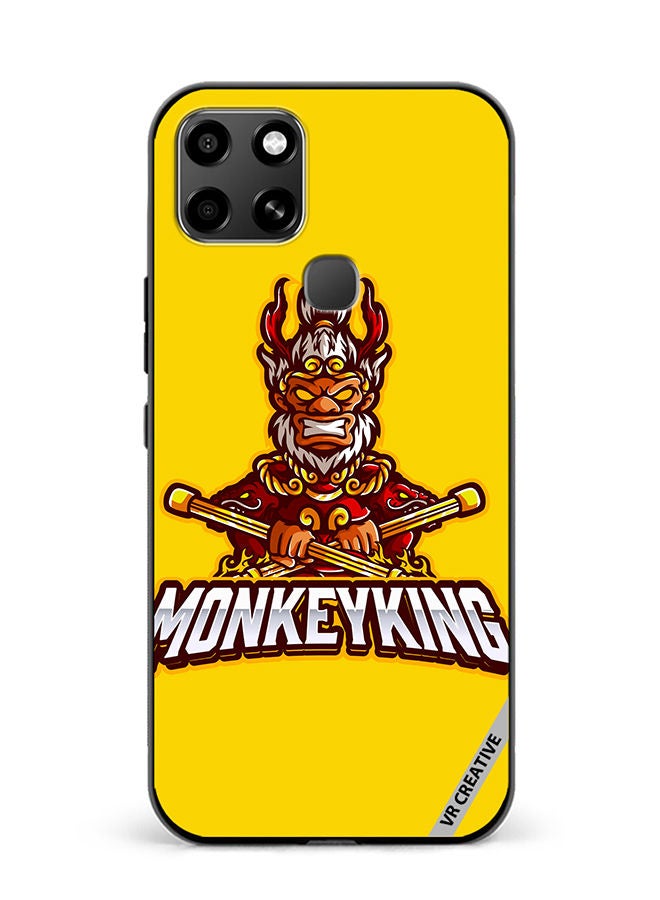 VR CREATIVE Protective Case Cover For Infinix Smart 6 Monkey King Design Multicolour - Image 1