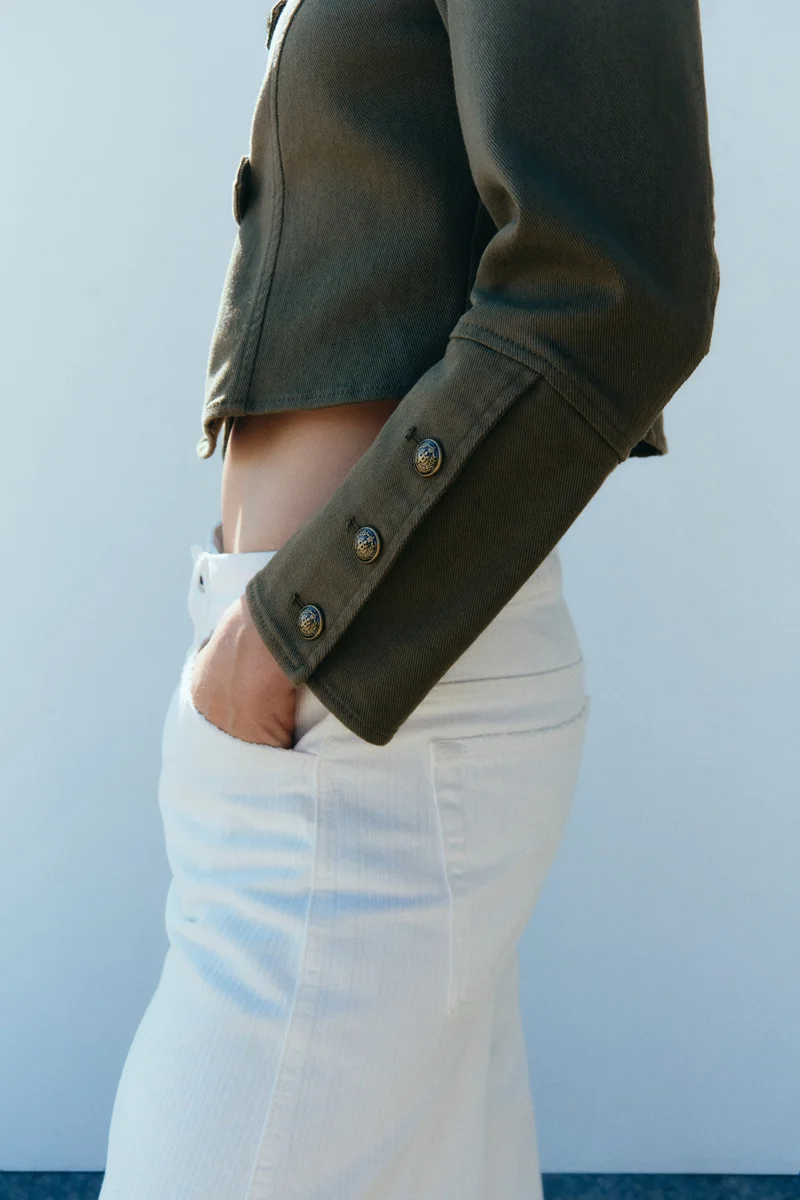 H&M  Short cotton jacket for Women | Best Price UAE
