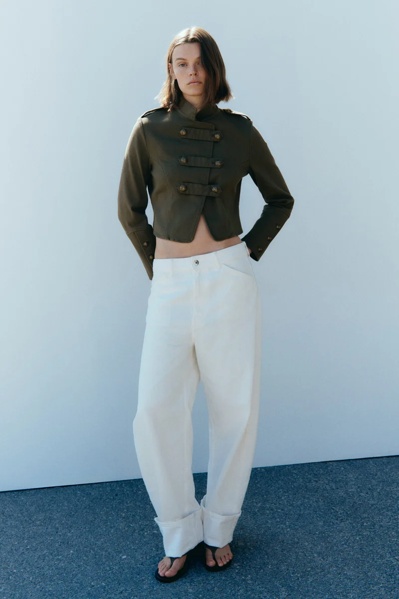 H&M  Short cotton jacket for Women | Best Price UAE