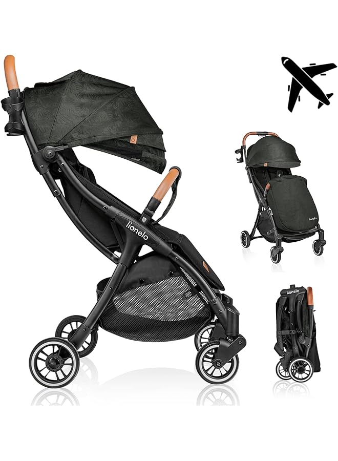 lionelo Julie One Stroller Tropical Green - Image 1
