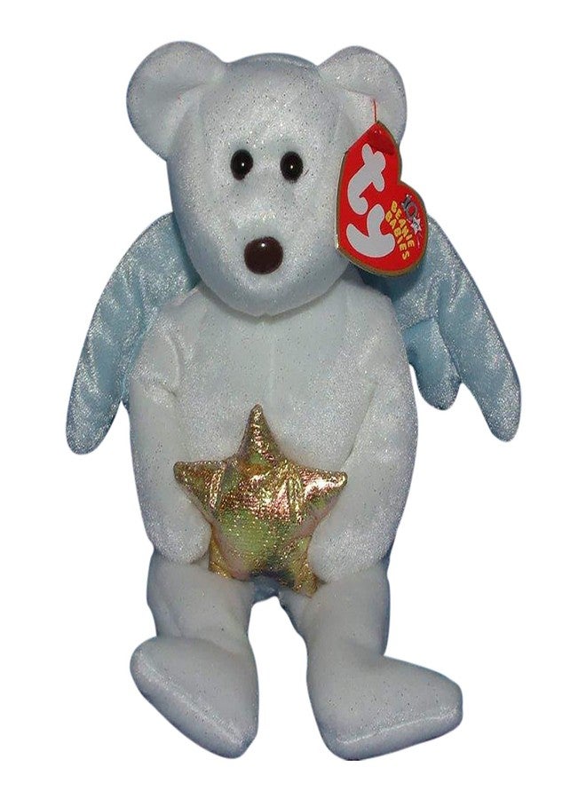 TY Beanie Baby - STAR the Angel Bear (Holding Gold Star)