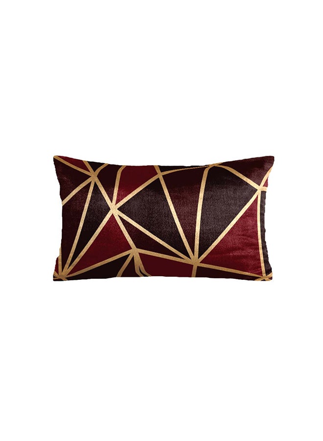 RIZARIES SuperSoft Burgundy Metallic Rectangle
