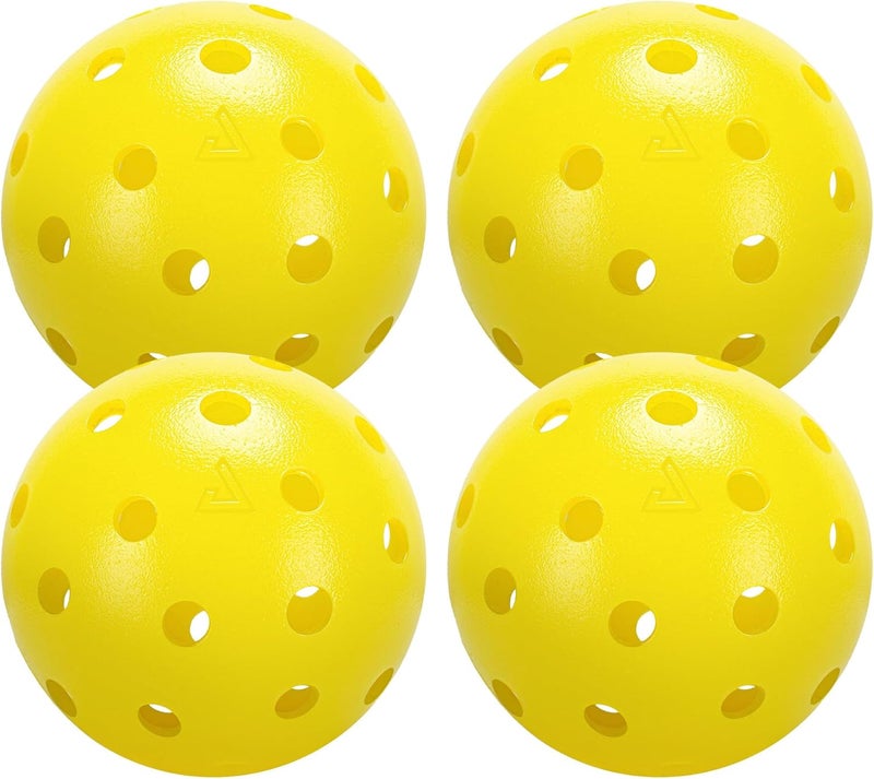 JOOLA Heleus Pickleballs - USAPA Approved Competition Outdoor Balls - 4 Pack - Image 1