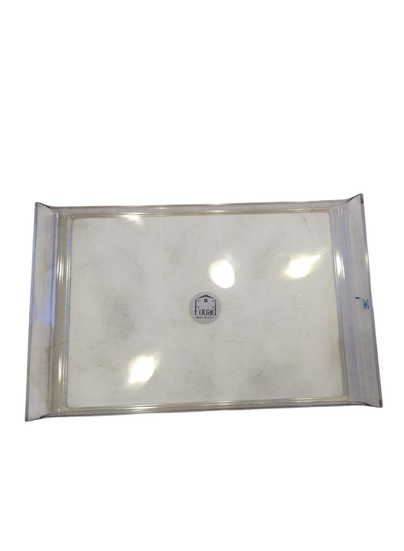ACRYLIC Plain classic acrylic tray against breakage 9376564376273