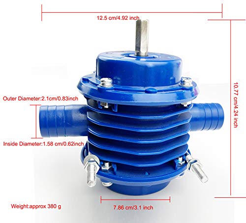 Becho Portable Miniature Self-priming Powered Pump Centrifugal Household Small Water Pump Drill Pump - Image 2
