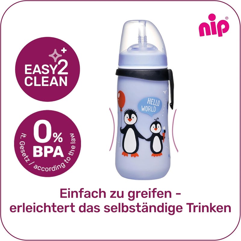 nip Straw Cup, 330ml - Boy - Image 3