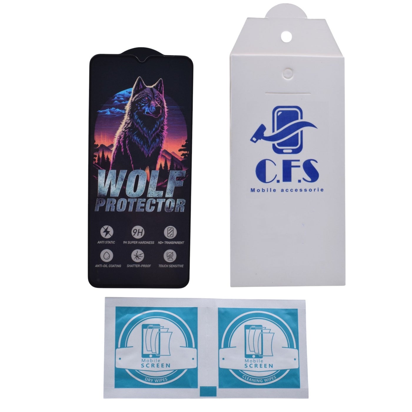 wolf Wolf Glass Screen Protector For Samsung Galaxy A14 ZC13CA83009A8737048E1Z