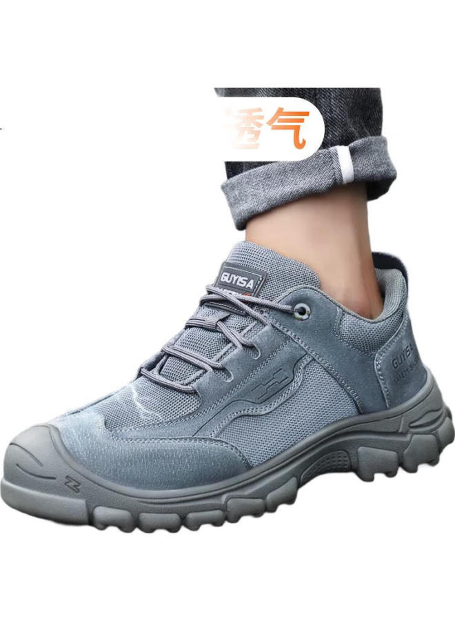 WELDON Weilidun Men'S Safety Shoes Anti-Smashing Anti-Piercing Anti-Slip Wear-Resistant Insulated 10Kv Work Safety Shoes 0252Kv Size 43 - Image 2