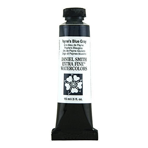 Daniel Smith Extra Fine™ Watercolor Paint, 15ml, Tube, Payne’s Blue Gray, 0.5 fl oz, (Pack of 1) - Image 1
