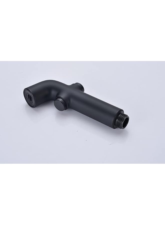 The Bros Handheld Bidet Toilet Sprayer Premium Toilet Bidet Handheld Adjustable Sprayer Cloth Diaper Shattaf Stainless Steel Shower Head(Black) - Image 2