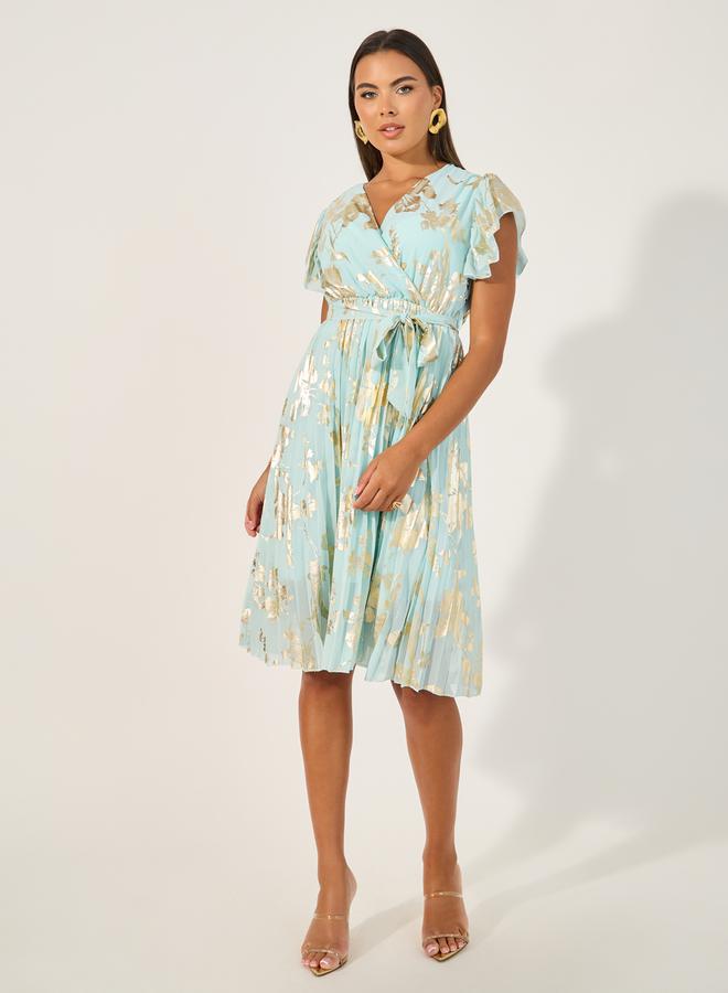 ستايلي فستان شيفون بنقشة الزهور - Image 2