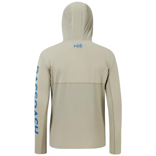 BASSDASH UPF 50 Mens UV Sun Protection Long Sleeve Performance Fishing Hoodie Hooded Shirts - Image 3