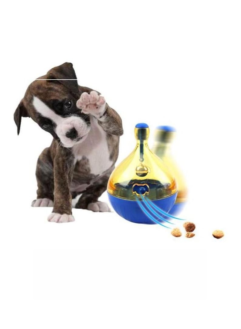 الحيوانات الأليفة لعبة بهلوان الغذاء تسرب الكرة القط والكلب جهاز تسرب الطعام التلقائي - Image 2