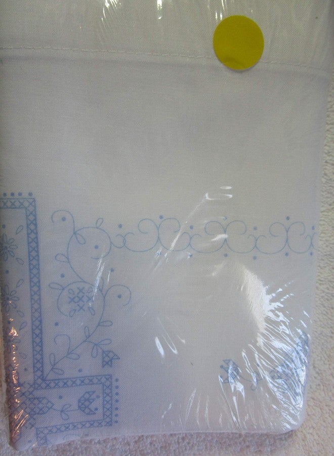 DesignWorks Ink Janlynn Religious Cross Pillowcase Pair Stamped Cross Stitch-20 X30 - Image 2