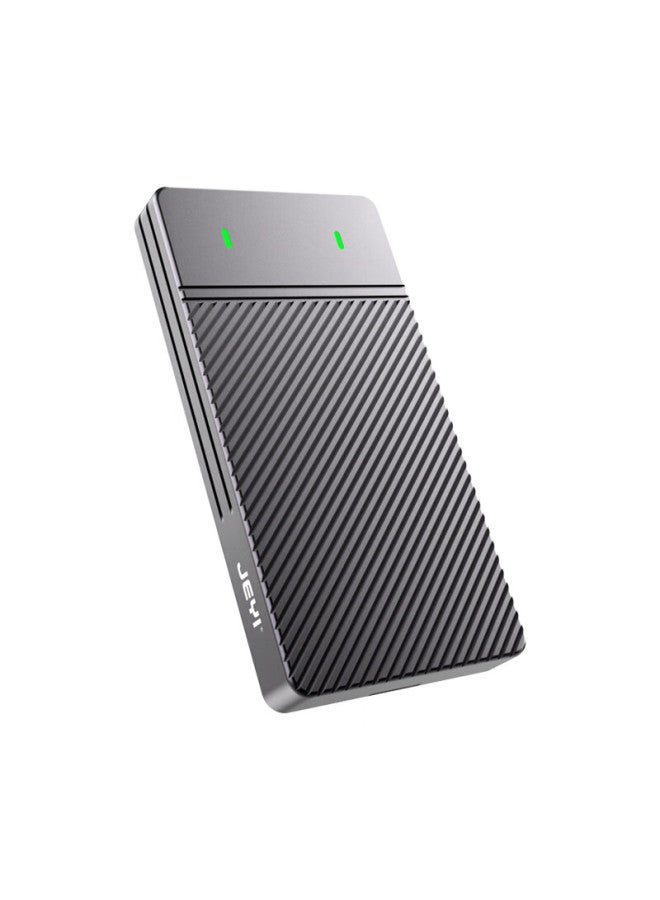Jeyi M.2 Dual-bay Ssd Enclosure Nvme/sata Dual Protocol Type-c 3.2 Gen2 Portable Hard Drive Enclosure Full Aluminum Cnc Cooling For Laptop Apple Ps5 - Image 4
