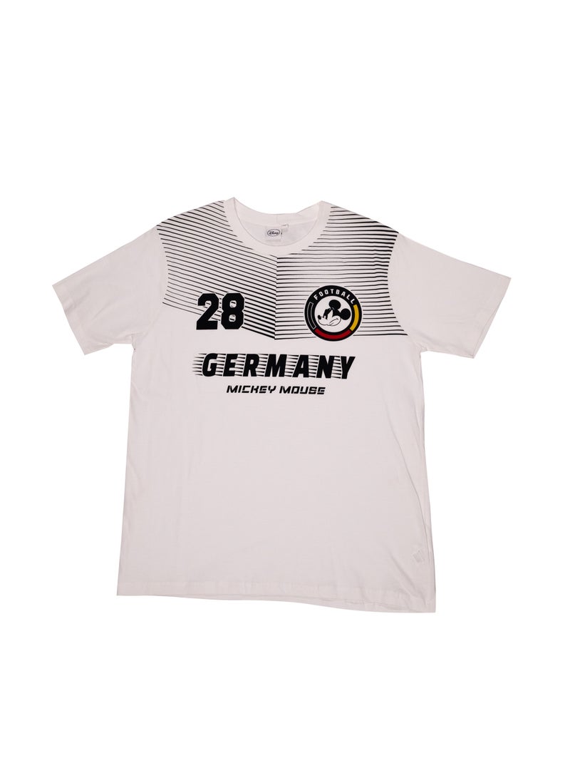 ميكي ماوس - تي شيرت رجالي ألمانيا - Image 1