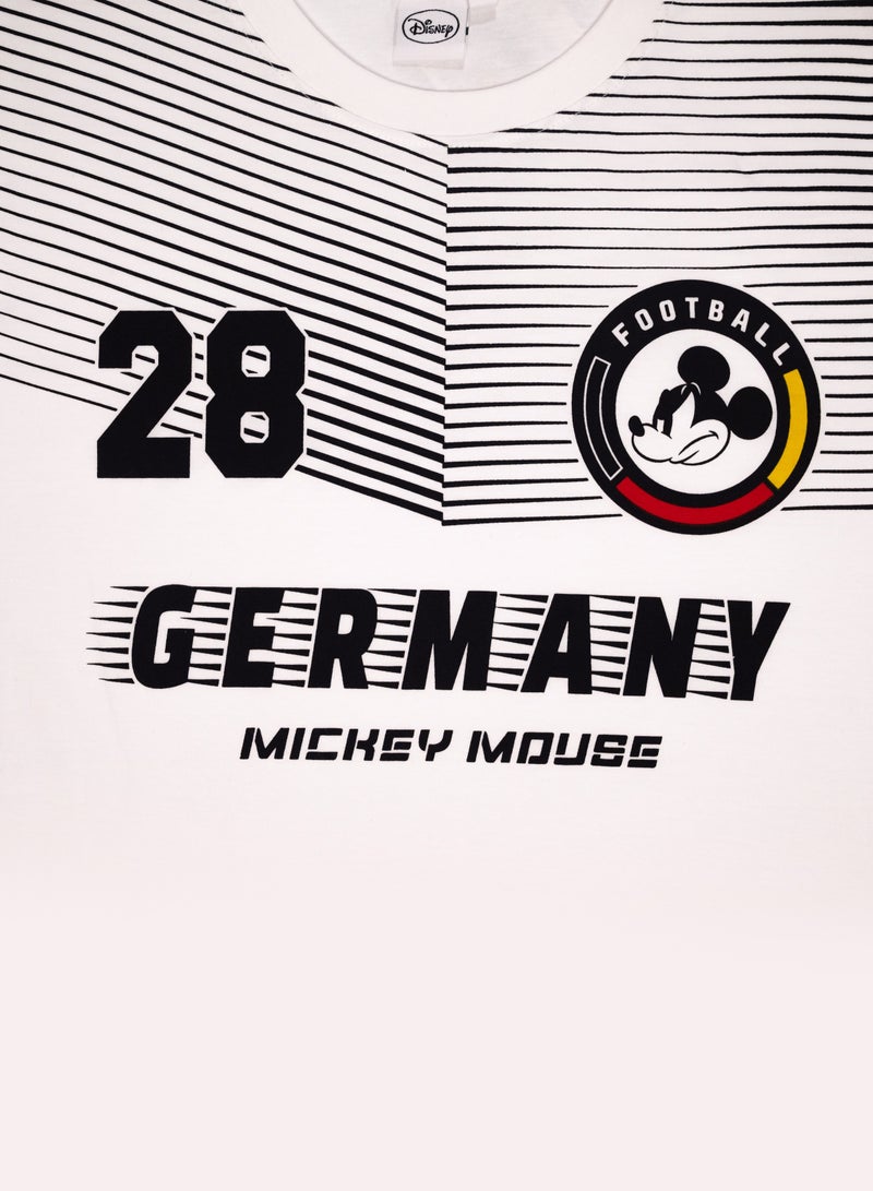 ميكي ماوس - تي شيرت رجالي ألمانيا - Image 2
