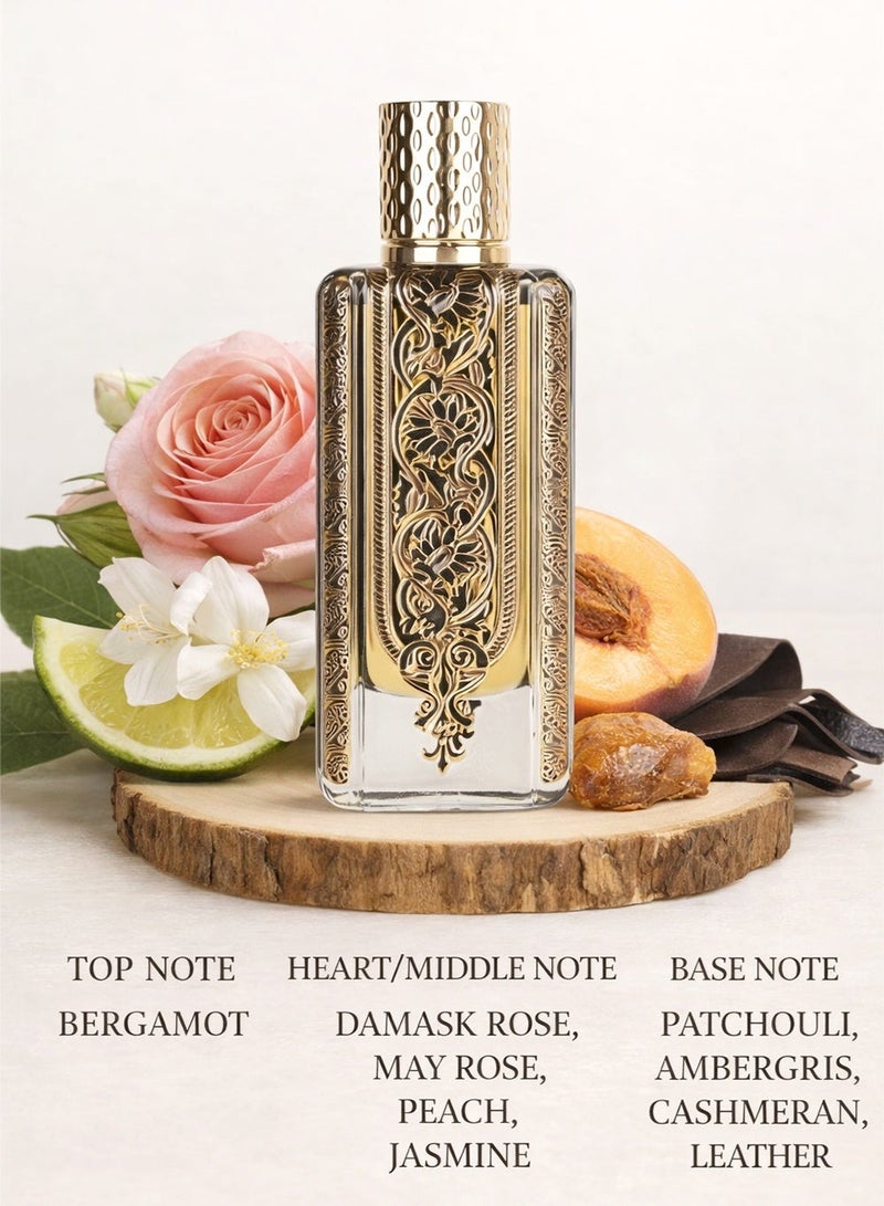 Rotana Perfumes Maydan Niche Collection Eau De Parfum 70ml – Long-Lasting Arabic Luxury Perfume with Rose, Patchouli, Ambergris & Leather | Rotana Perfumes - Image 2