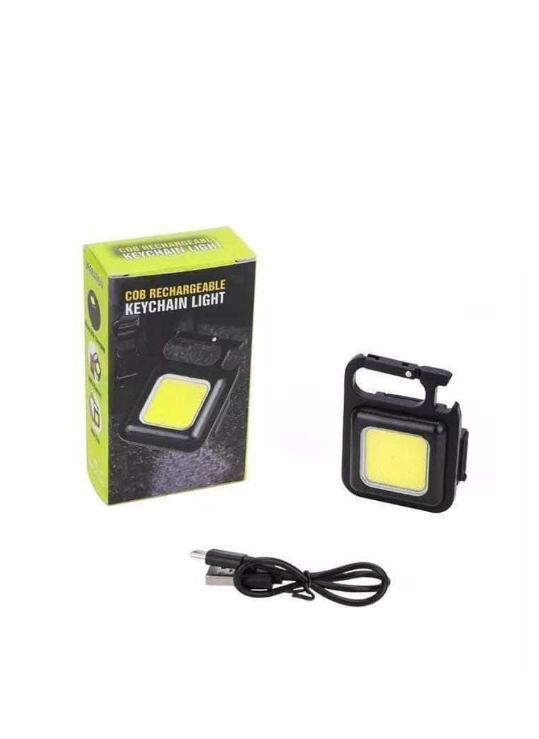 Generic - Emergency lighting flashlight with a power of 800 lumens, works with a medallion, a magnet opener, and a USB charger. - Image 1