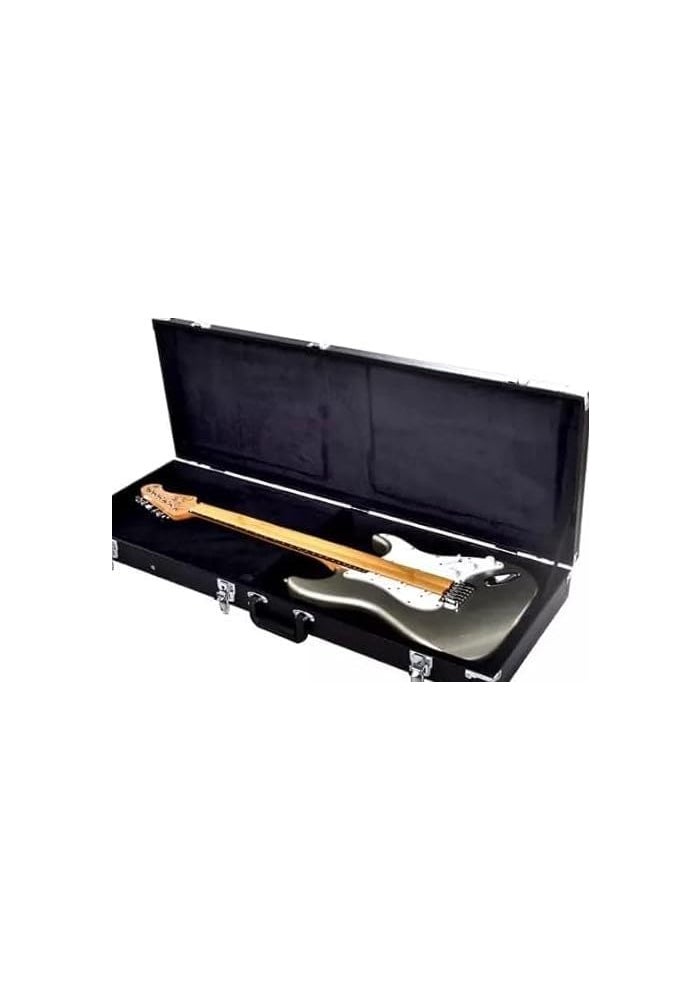 High Grade Hard Guitar Case for Electric Guitar - Black - Image 4